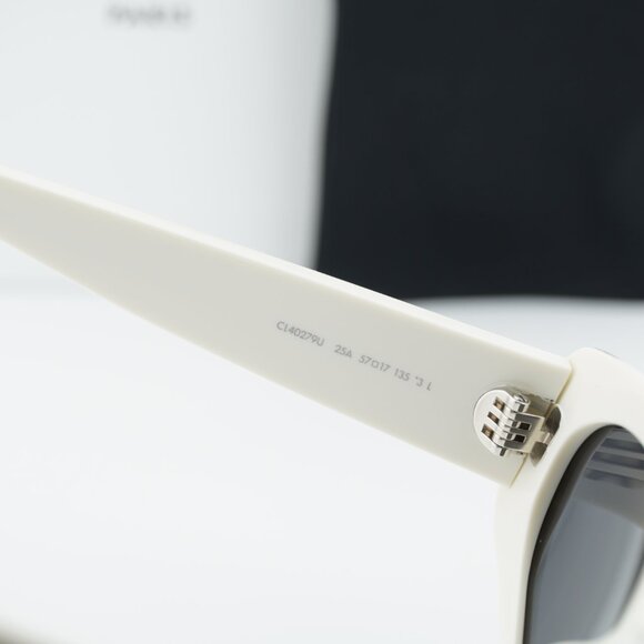 Celine CL40279U 25A Cat Eye Sunglasses - Beige/Grey